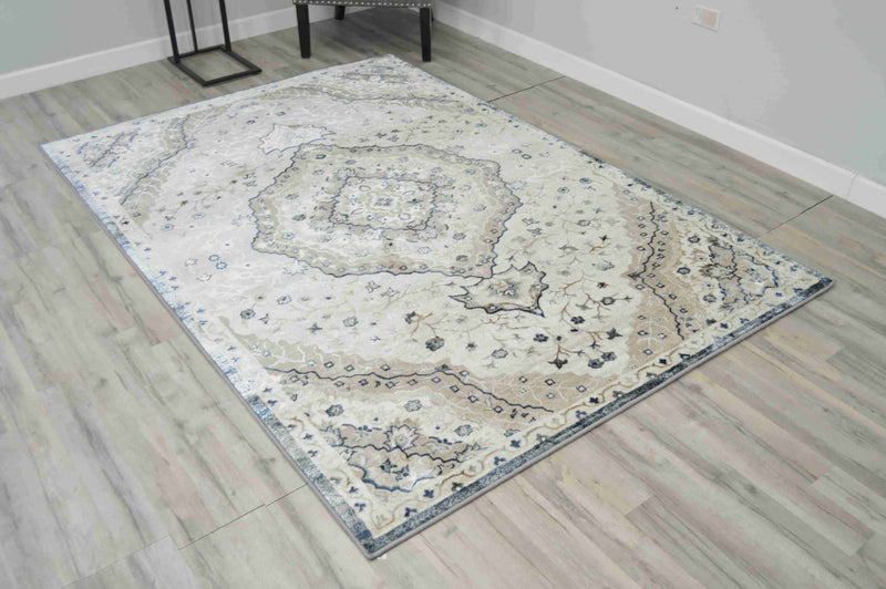 CABANA Rug Design 9005 Beige 5x8 (5'2x7'5")"