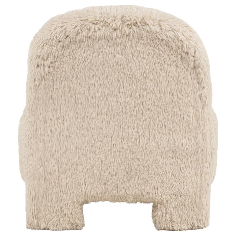Lacombe Faux Fur Accent Chair