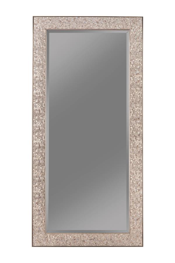 Espejo de pie rectangular Rollins de 32 x 66 pulgadas