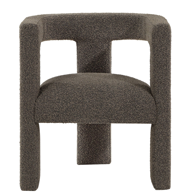 Sillón auxiliar tapizado Petra Boucle