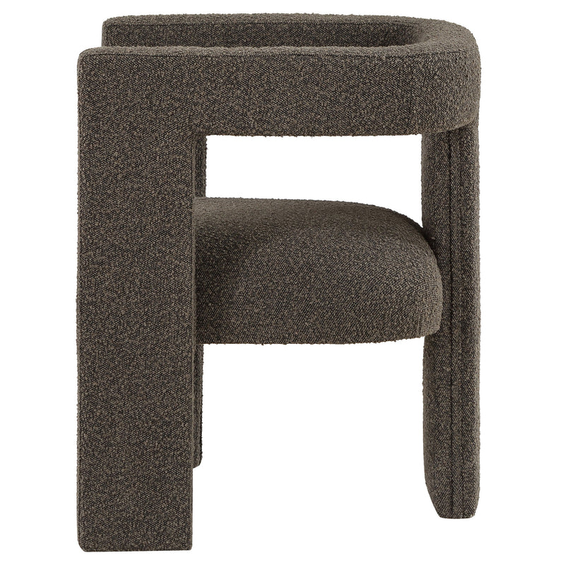Sillón auxiliar tapizado Petra Boucle