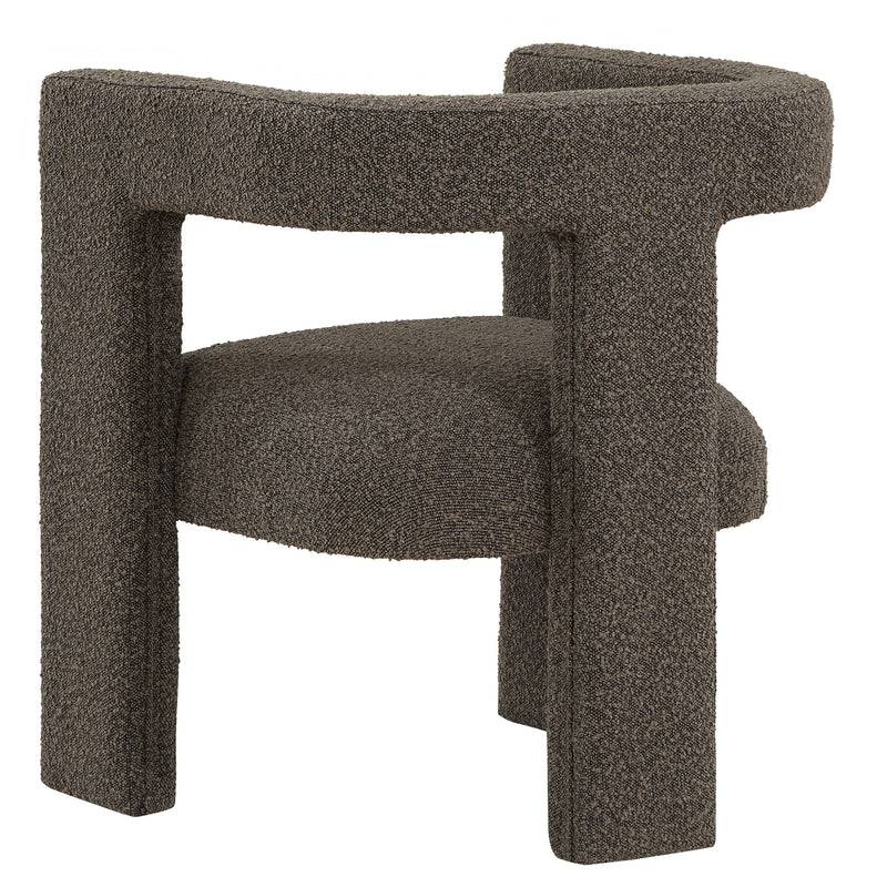 Sillón auxiliar tapizado Petra Boucle