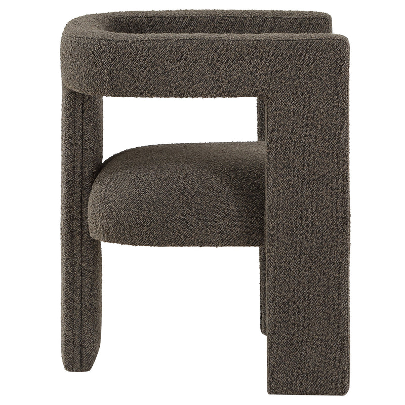 Sillón auxiliar tapizado Petra Boucle