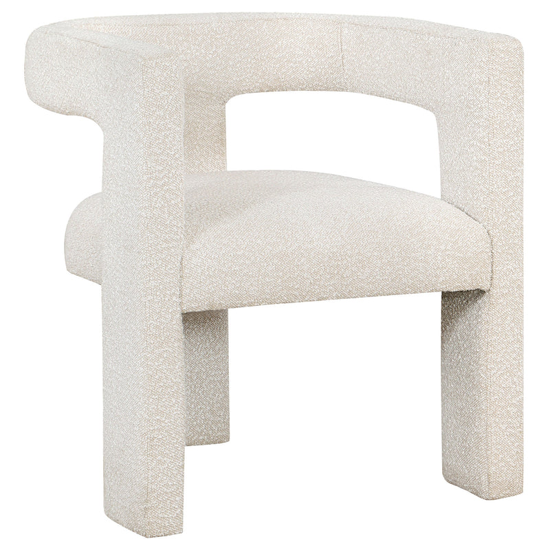 Sillón auxiliar tapizado Petra Boucle