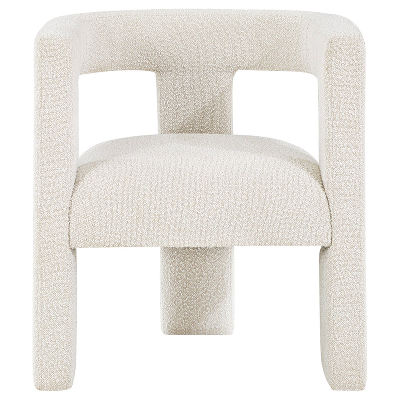 Sillón auxiliar tapizado Petra Boucle