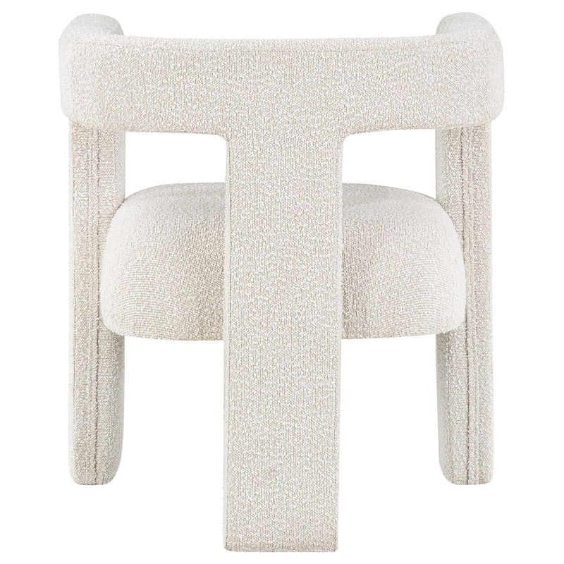 Sillón auxiliar tapizado Petra Boucle