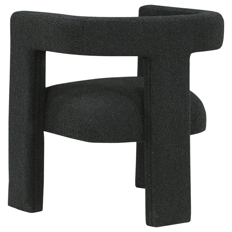 Sillón auxiliar tapizado Petra Boucle