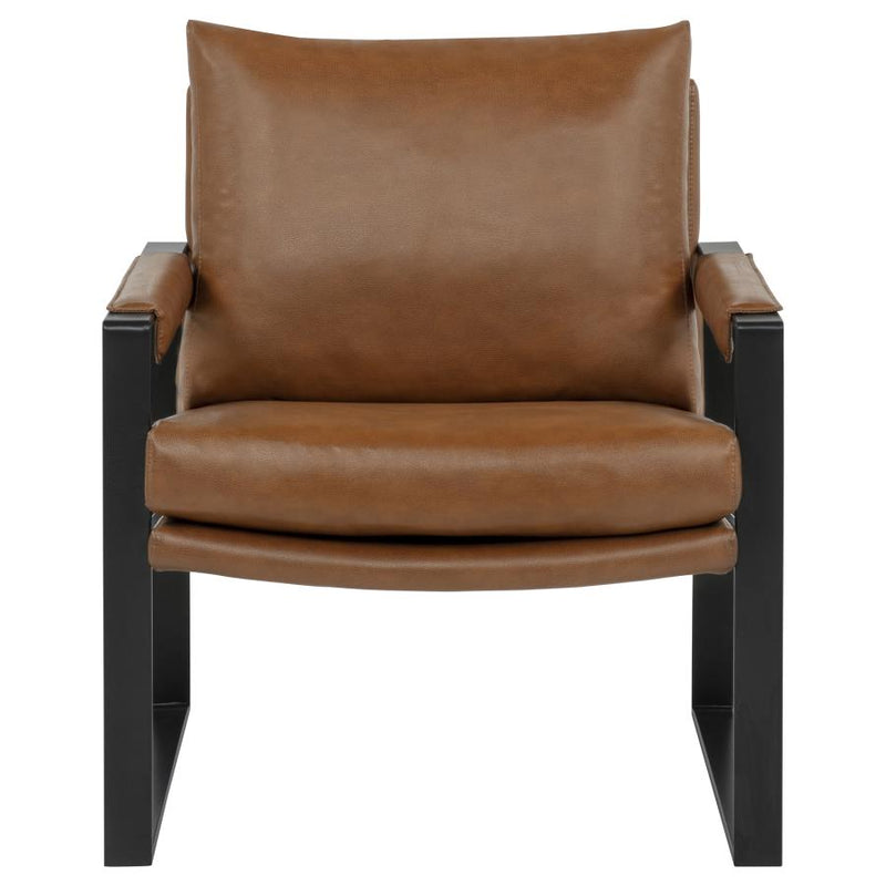 Rosalind Upholstered Track Arm Accent Chair