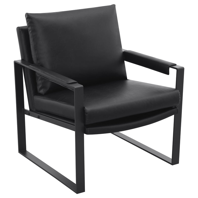 Sillón Acento Rosalind Tapizado con Brazos Rectos