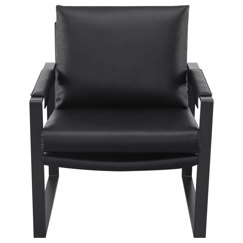 Sillón Acento Rosalind Tapizado con Brazos Rectos