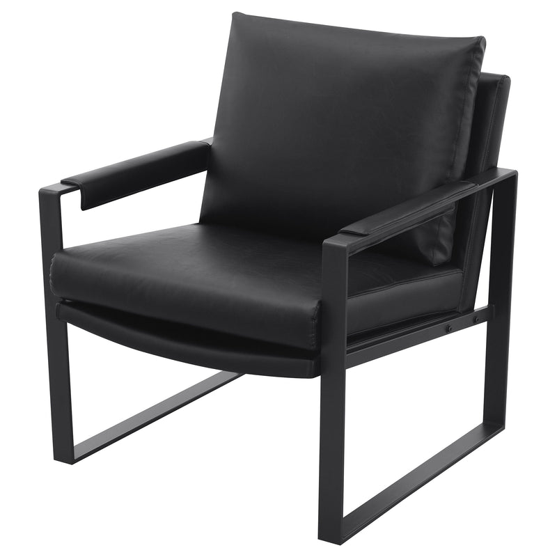 Sillón Acento Rosalind Tapizado con Brazos Rectos