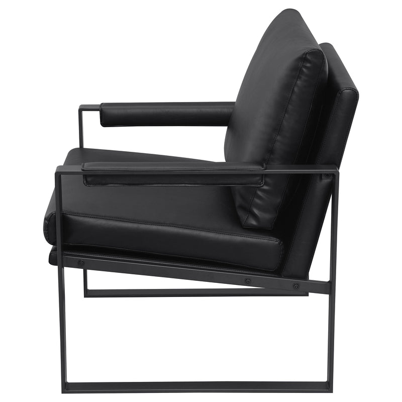 Sillón Acento Rosalind Tapizado con Brazos Rectos