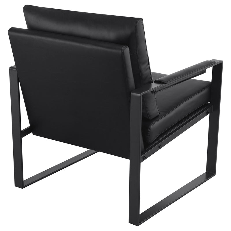 Sillón Acento Rosalind Tapizado con Brazos Rectos