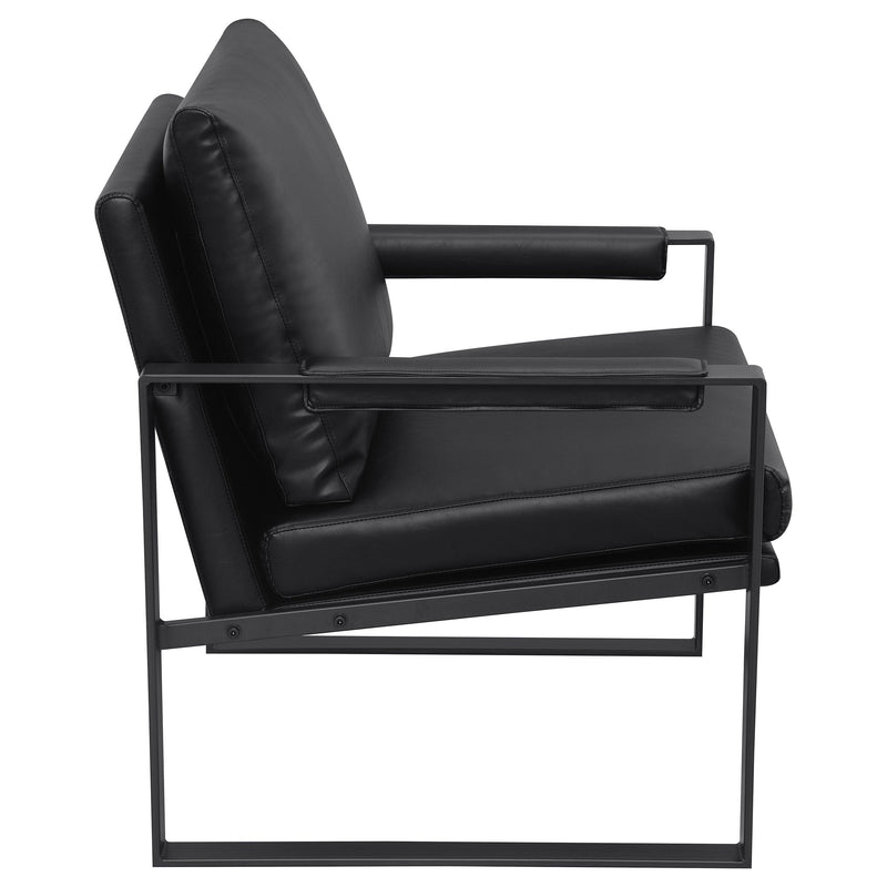 Sillón Acento Rosalind Tapizado con Brazos Rectos