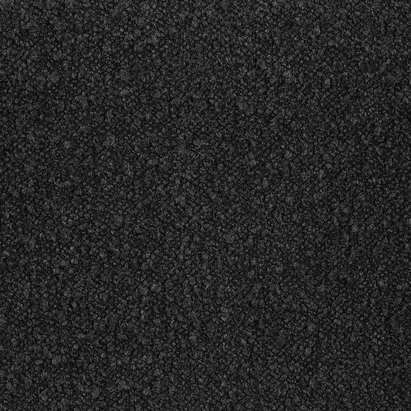 Sillón Curvo Sin Brazos Tapizado en Bouclé Ronea