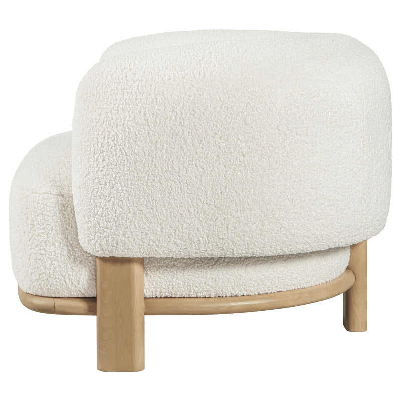 Sillón decorativo Lawler con respaldo tapizado