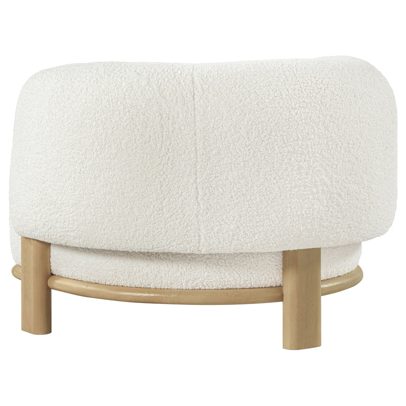 Sillón decorativo Lawler con respaldo tapizado