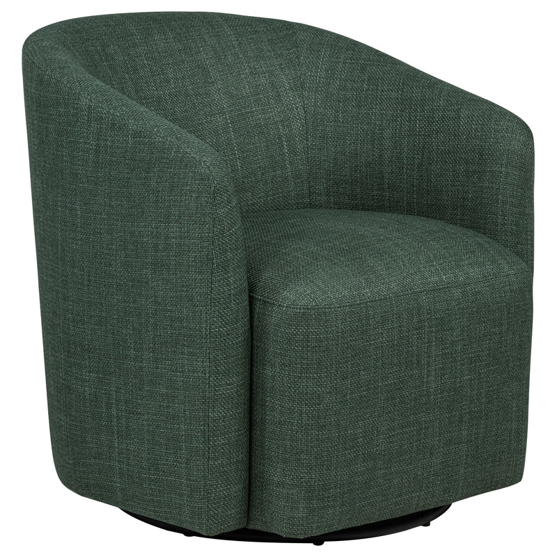 Sillón giratorio tapizado Mossbrook Fabric