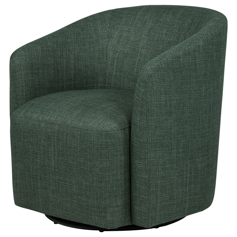 Sillón giratorio tapizado Mossbrook Fabric