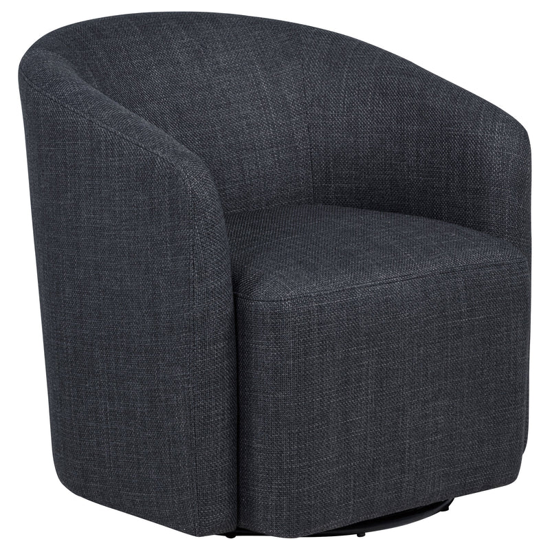 Sillón giratorio tapizado Mossbrook Fabric