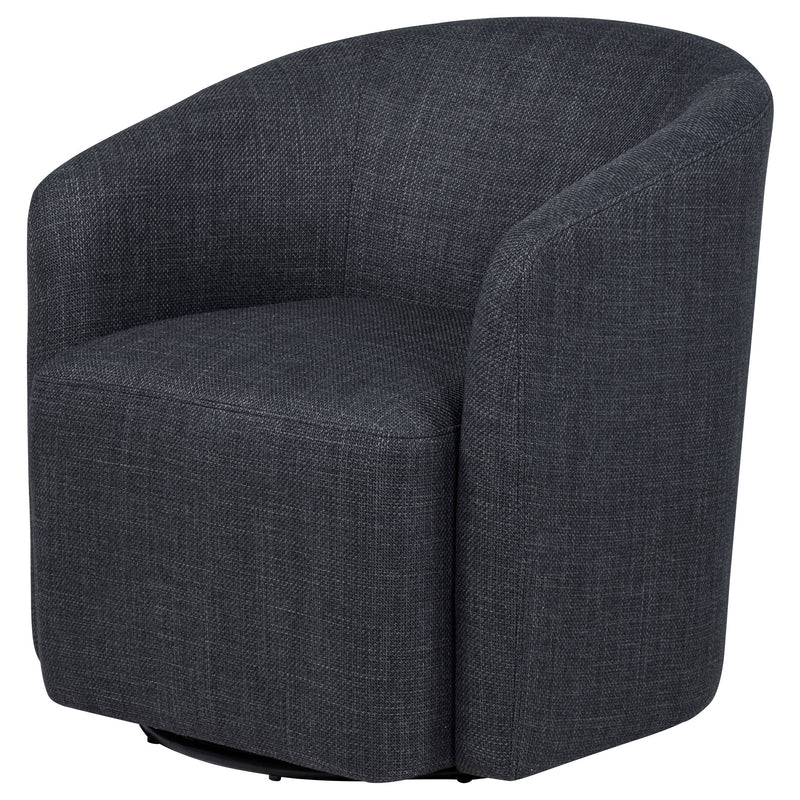 Sillón giratorio tapizado Mossbrook Fabric