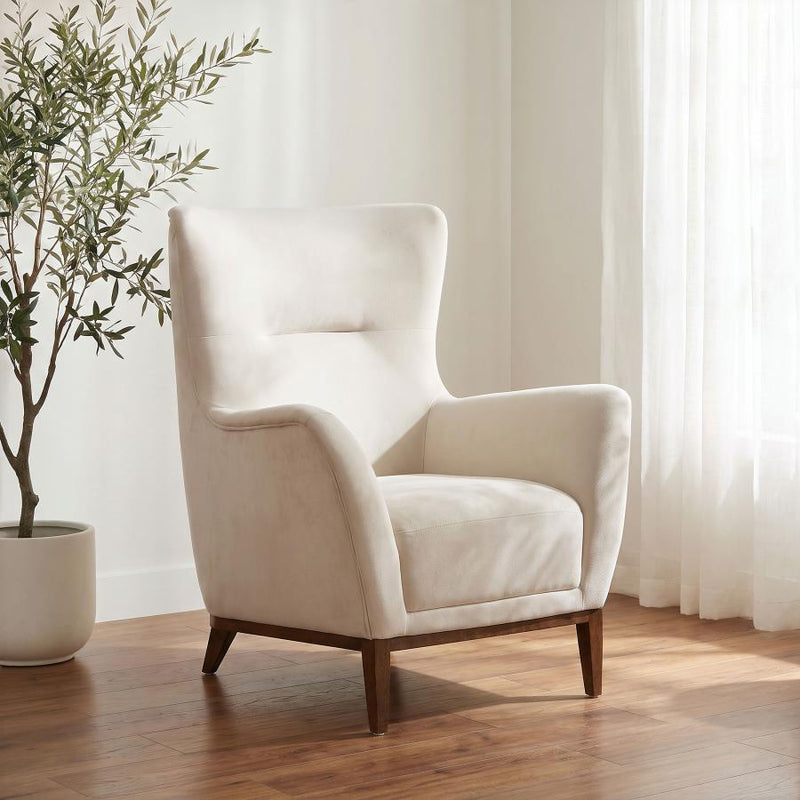 Catala Upholstered High Back Accent Chair