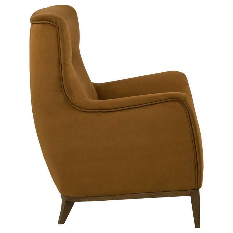 Catala Upholstered High Back Accent Chair
