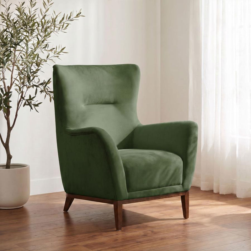 Catala Upholstered High Back Accent Chair