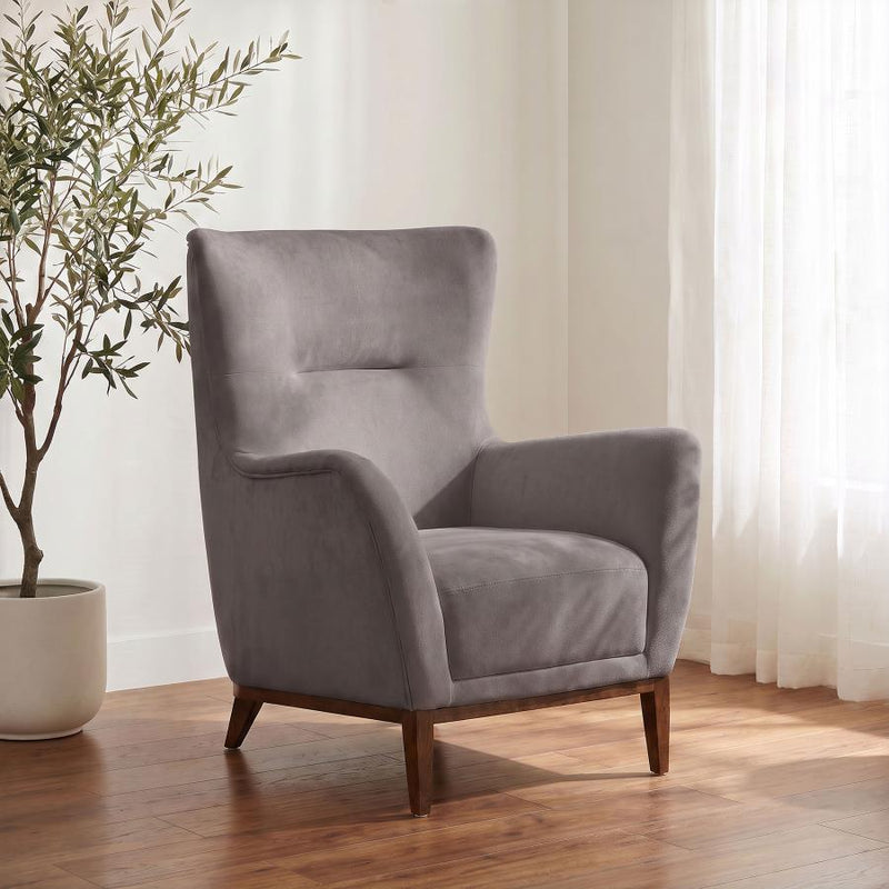 Catala Upholstered High Back Accent Chair