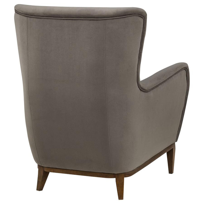 Catala Upholstered High Back Accent Chair