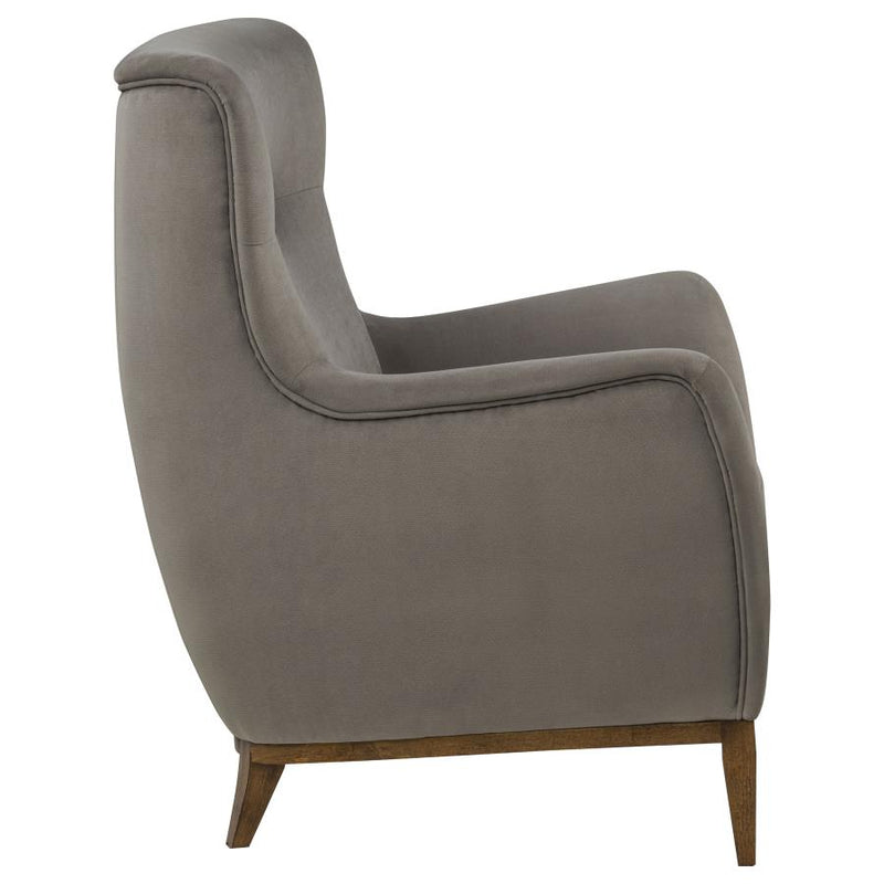Catala Upholstered High Back Accent Chair