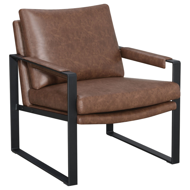 Sillón Acento Rosalind Tapizado con Brazos Rectos