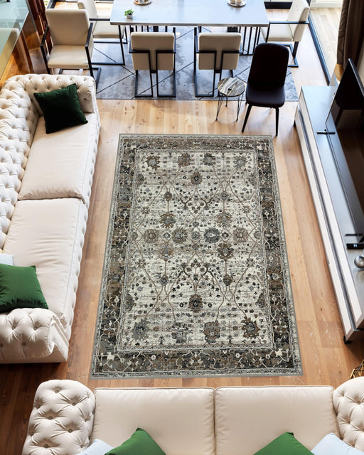 ELEGANCE RUG DESIGN 90932 Cream 2x8 Runner (2'6x7'9")"