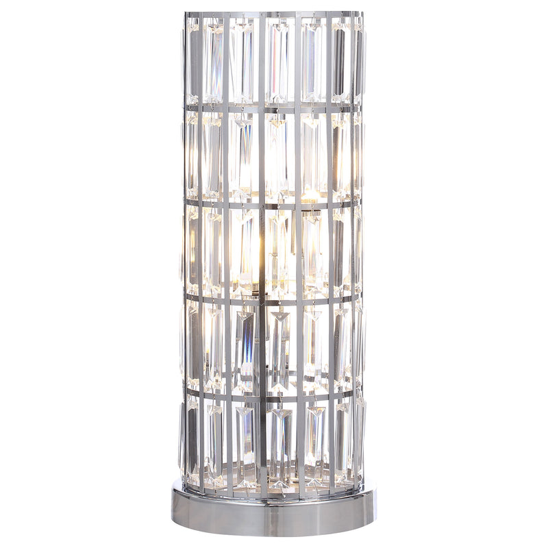 Lámpara de mesa de noche con pantalla de cristal de 20 pulgadas Wanda