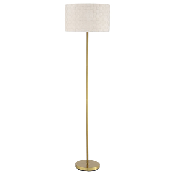 Ramiro Drum Shade Floor Lamp Gold