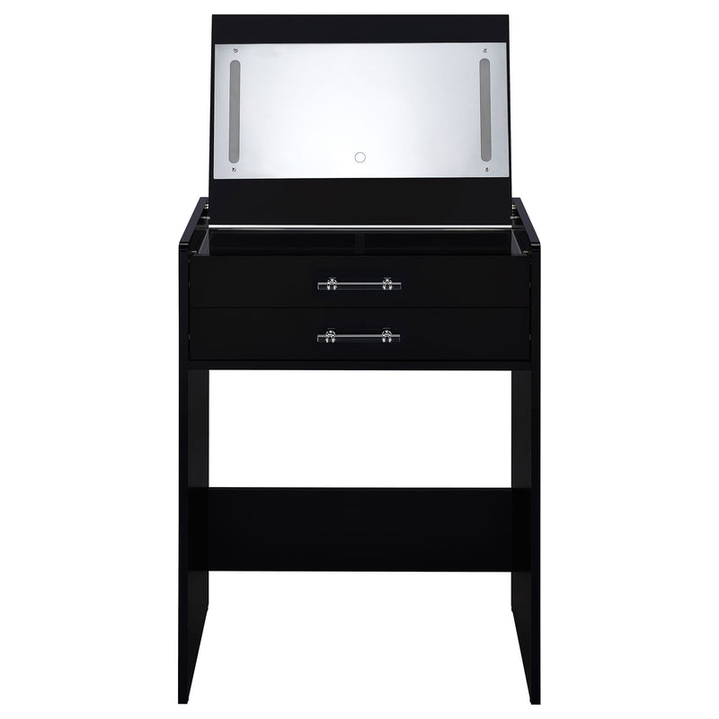 Danbury 3-drawer Makeup Vanity & Stool Set High Gloss