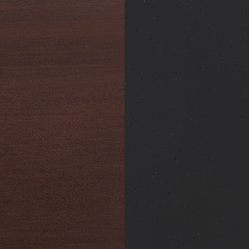 Zimmerlee 2-drawer Side Table with Shelf Rust Brown