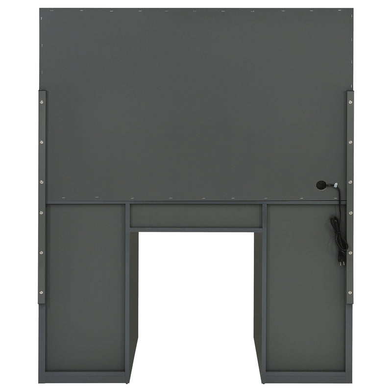 Acena 7-drawer Vanity Set with ing High Gloss