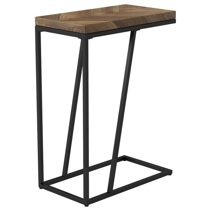 Sergio Engineered Wood C-Shaped Side Table