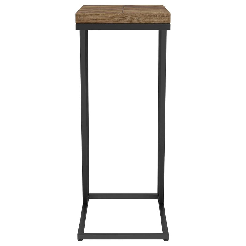 Sergio Engineered Wood C-Shaped Side Table