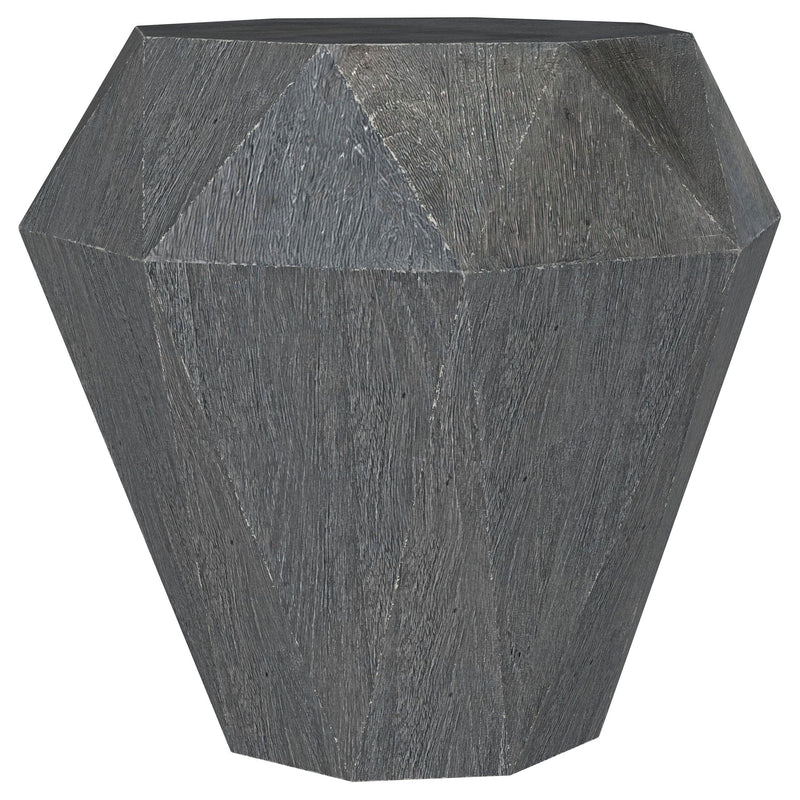 Mesa auxiliar Jacinto Octagonal de madera maciza