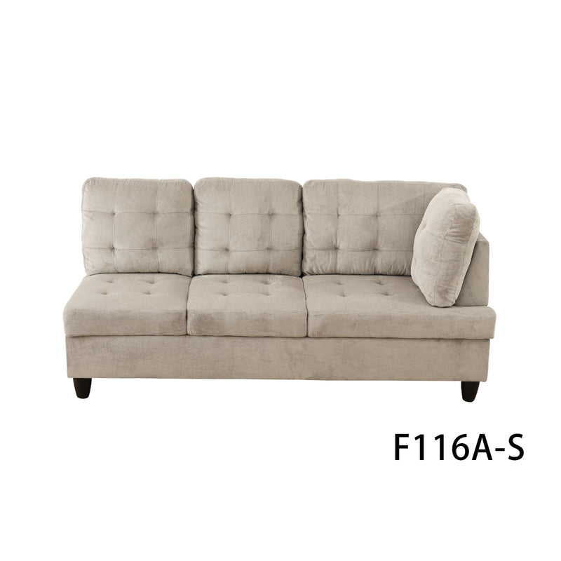 Tyson White Sofa A Living Room Collection