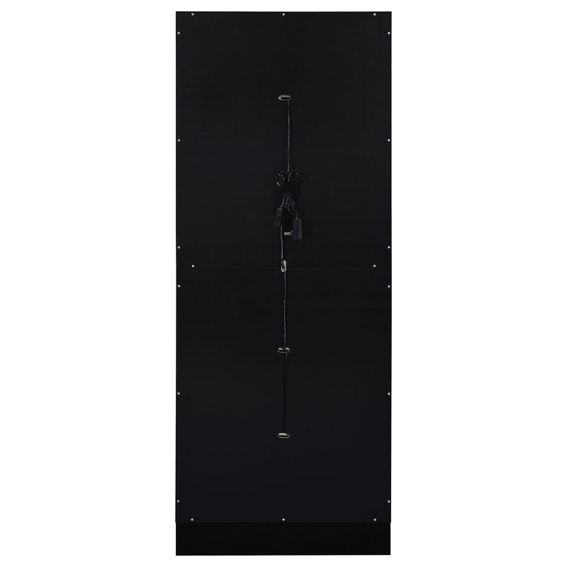 Cabra 4-door LED Curio Display Cabinet High Gloss