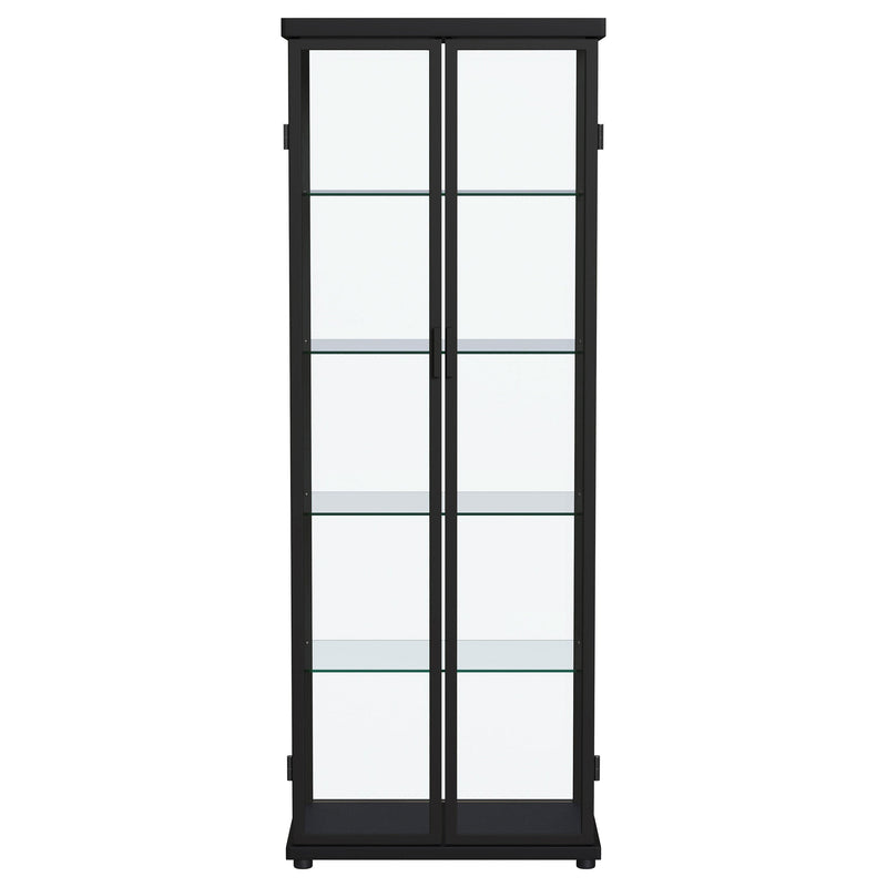 Aero 5-shelf Display Curio Cabinet with LED