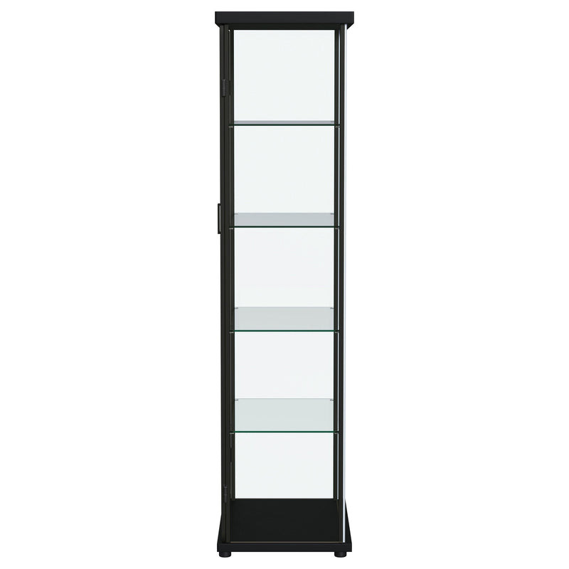 Aero 5-shelf Display Curio Cabinet with LED