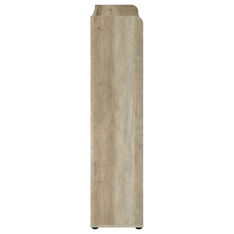 Zapatero de madera técnica Denia de 3 niveles