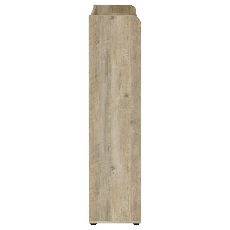 Zapatero de madera técnica Denia de 3 niveles