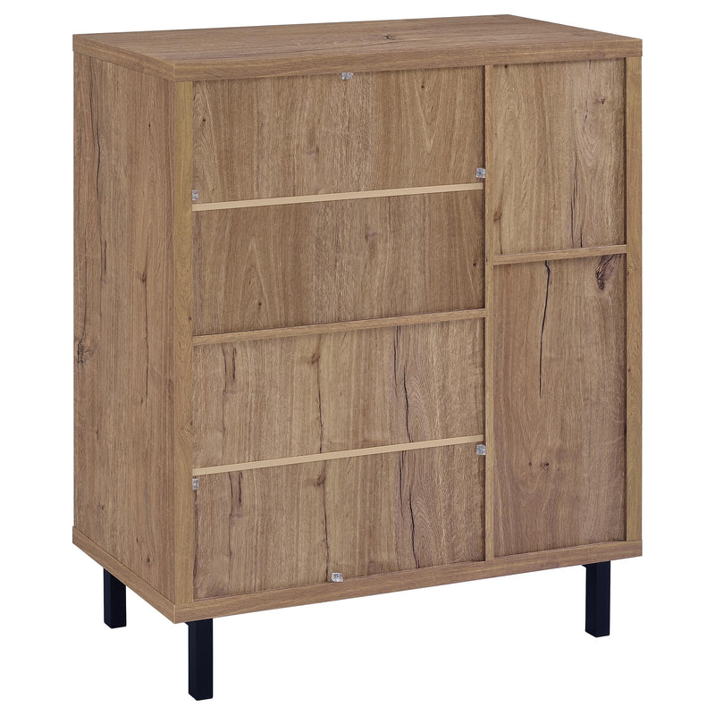Mueble zapatero de 2 puertas Teller Roble Natural