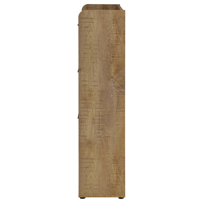 Zapatero de madera técnica de 3 niveles Denia - Mango