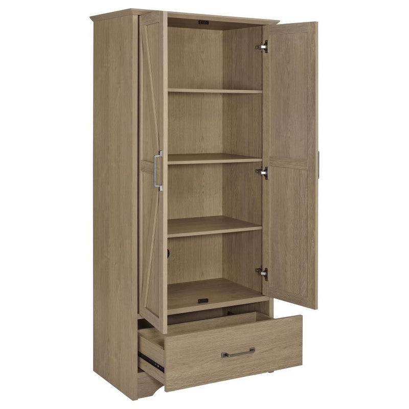 Arvida 2-door Bedroom Wardrobe Storage Cabinet Armoire